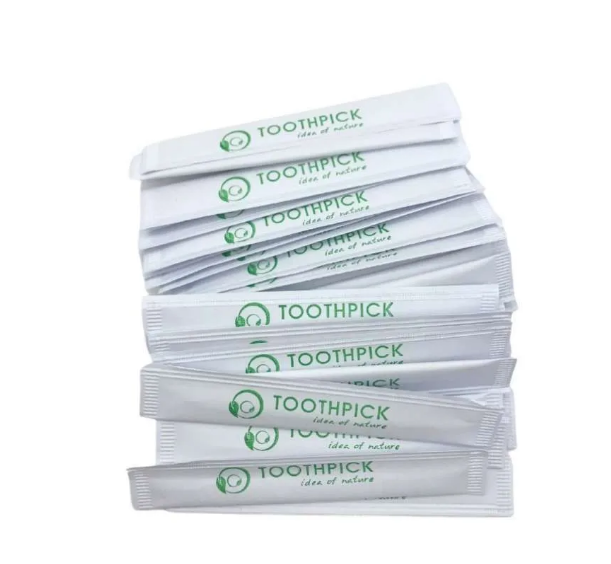 TUSUK GIGI + COVER POLOS (500 PCS)